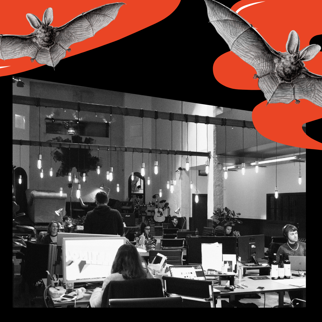 SaltyCommune's tweet photo. Like to work at night? You're doing it right! 🦉
Our 3-storey building is accessible to our resident vampires between the hours of 6pm & 8am, seven days a week.
#nightowl #workingatnight #coworkingspace #saltycommune #eastlondon #coworking #londonfreelancer https://t.co/ZwsbMvNml9