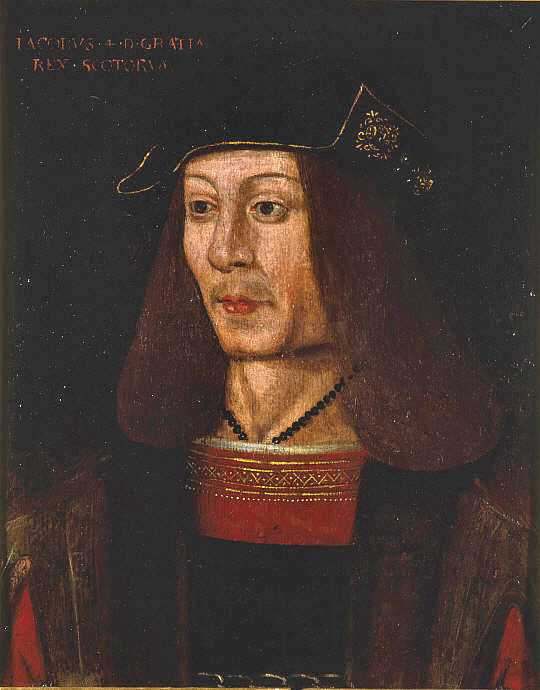 The answer lies with this man, King James IV of Scotland. James had a bit of an obsession with building up a navy for Scotland, you might say in modern terms it was a bit of a strategic policy.