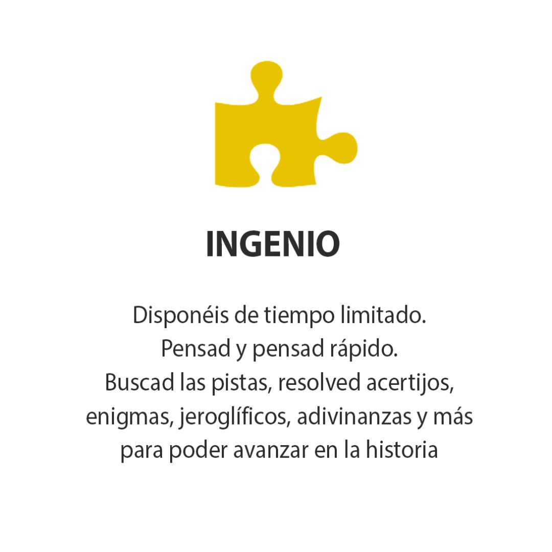 curfewgames's tweet photo. ¿Estás preparado?
👉https://t.co/PwZVgZ8btl

#trabajoenequipo #teambuilding #juegoenfamilia #juegoconamigos #juego #roomescape #ingenio #pistas #acertijos #jeroglificos #enigma #diversion #desafio #emocion #adrenalina #misterio #amigos #planesconamigos #planesenfamilia https://t.co/E0pfL75NIZ