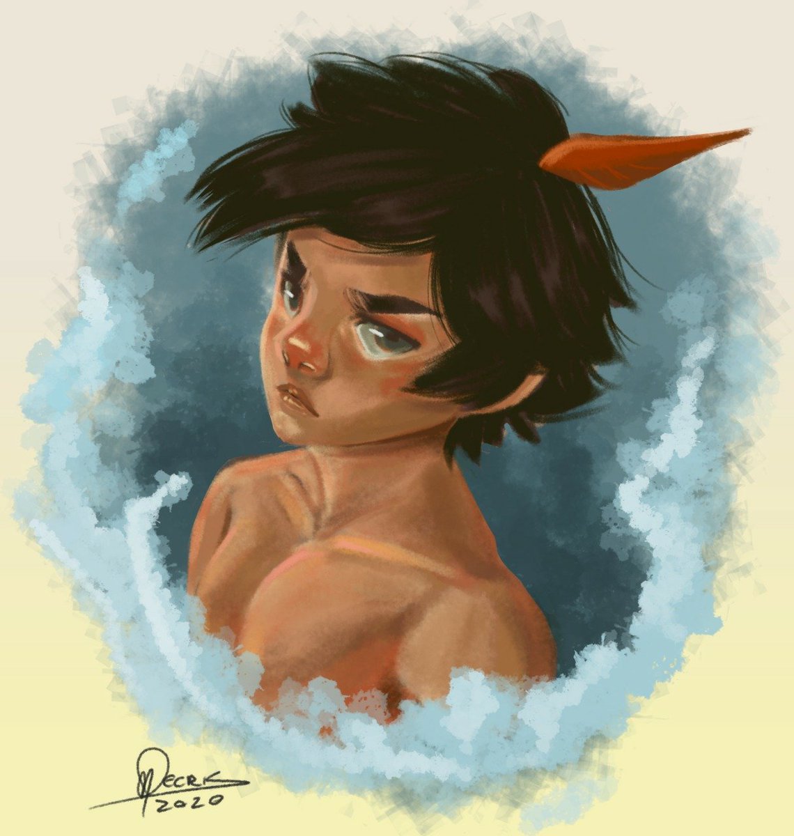 Decris__'s tweet photo. Fanart para o #indiogame pois quero muito jogar no PC 😌👌 https://t.co/SKjICtd9wA