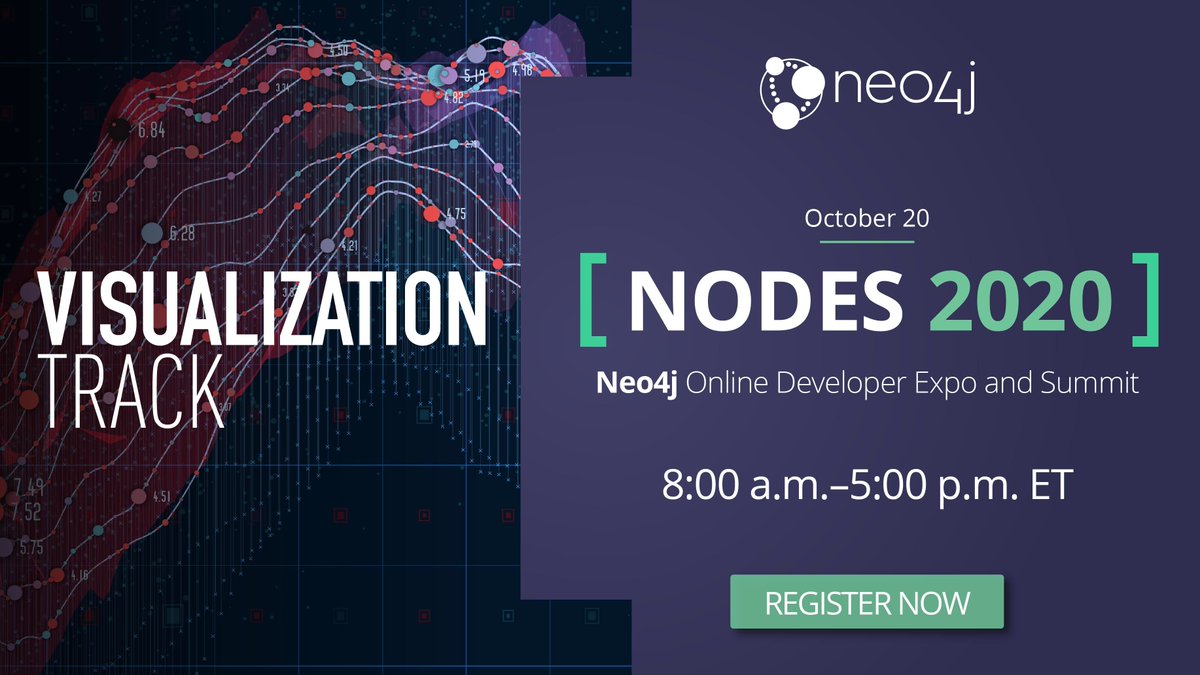 neo4j's tweet image. Don&apos;t miss @graph_aware&apos;s Miro Marchi and Michal Trnka at #NODES2020 on October 20!

&quot;10+ Entity States in Graph Visualization And How To Make The Best Of Them&quot; 

Save your seat: r.neo4j.com/3bJMDOX
#visualization #graphvisualizations #graphtechnology