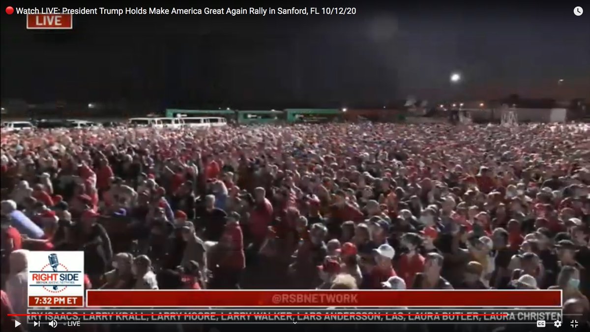 THREAD @realDonaldTrump drew this crowd in Florida.NOT a swing state.