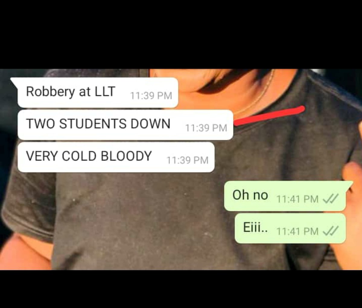 darkntallguy's tweet photo. Let's Pray for UCC and the Students ππ¨
#ucclivesmatters #uccatrisk #saveucc https://t.co/j92UCoPMFE
