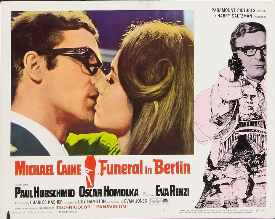 Tuesday,  #FuneralInBerlin Pay your respects.  Listen to Part 1 podcast, Oct. 13th.  Be there.  RT

#MichaelCaine #LenDeighton #SpyMovies #SpyFilms #ClassicMovies #ClassicSpyMovies #GuyDoleman #EvaRenzi #OskarHomolka #PaulHubschmid #Espionage #ActionMovies #1960s