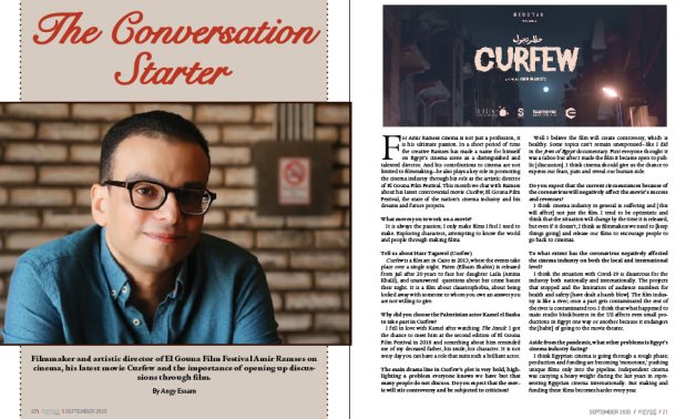For Amir Ramses cinema is not just a profession, it is his ultimate passion. In a short period of time the creative Ramses has made a name for himself on Egypt’s cinema scene as a distinguished and talented director

More Details: bit.ly/3lRYKNZ
<a href="/ElGounaFilm/">El Gouna Film Festival</a> <a href="/amir_ramses/">amir ramses</a>