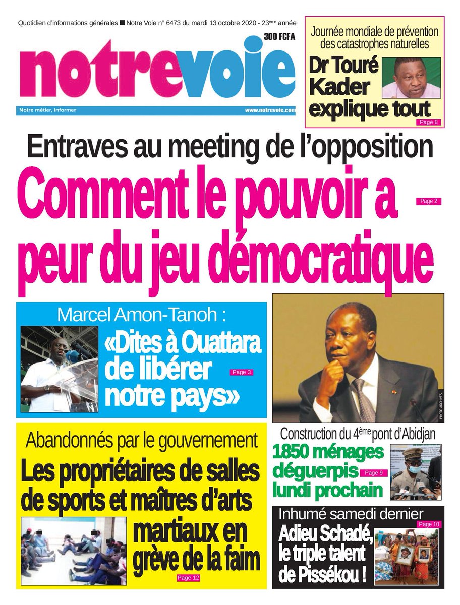 Notre Voie tweet media