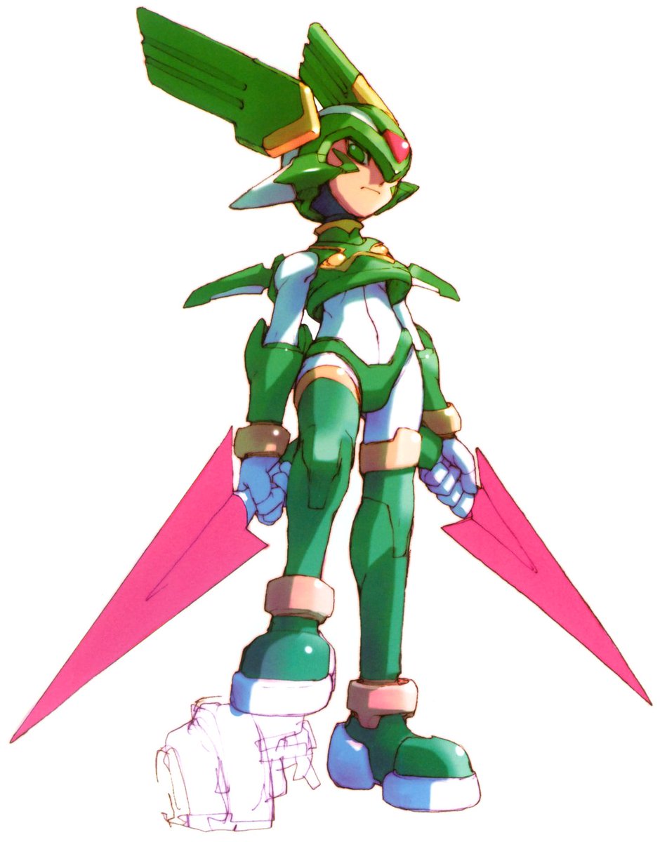 Part 4) Megaman ZX, Mega Man series: Model H (