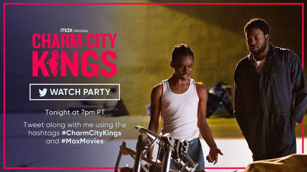 MeekMill's tweet image. Tonight we’re going to watch #CharmCityKings at the same time and ima live tweet through it, starting in an hour at 10pm east / 7pm west. Watch along with me on @HBOMax: hbom.ax/CCK and tweet #CharmCityKings when you're watching