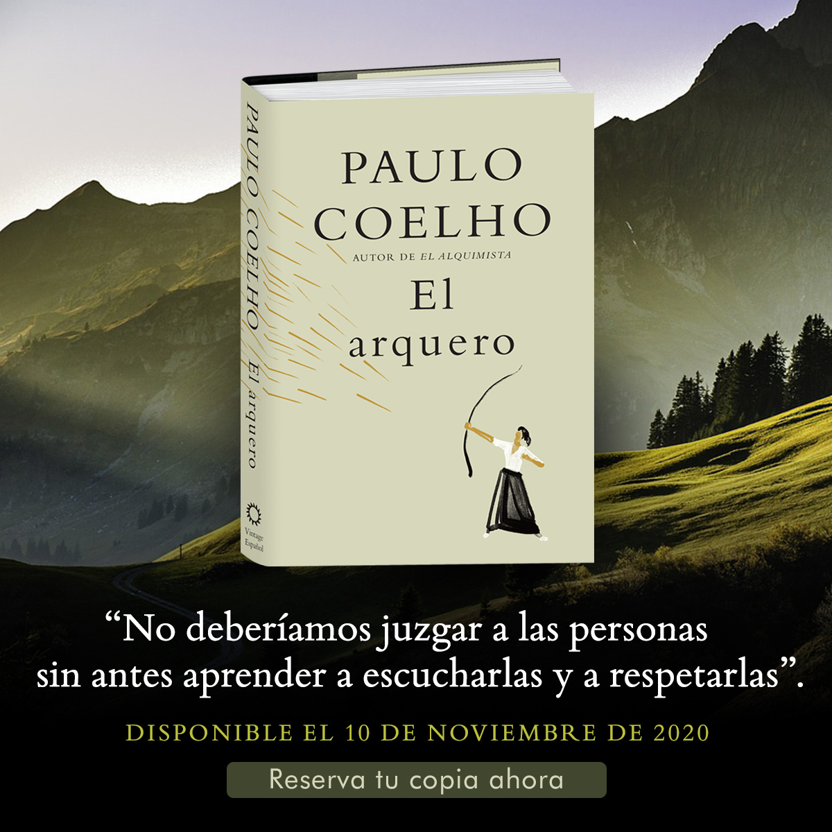 ⬇️⬇️Pronto llega el libro más esperado... EL ARQUERO de Paulo Coelho!
👇Reserva tu copia ahora: 
ow.ly/ouhG50BQGPt