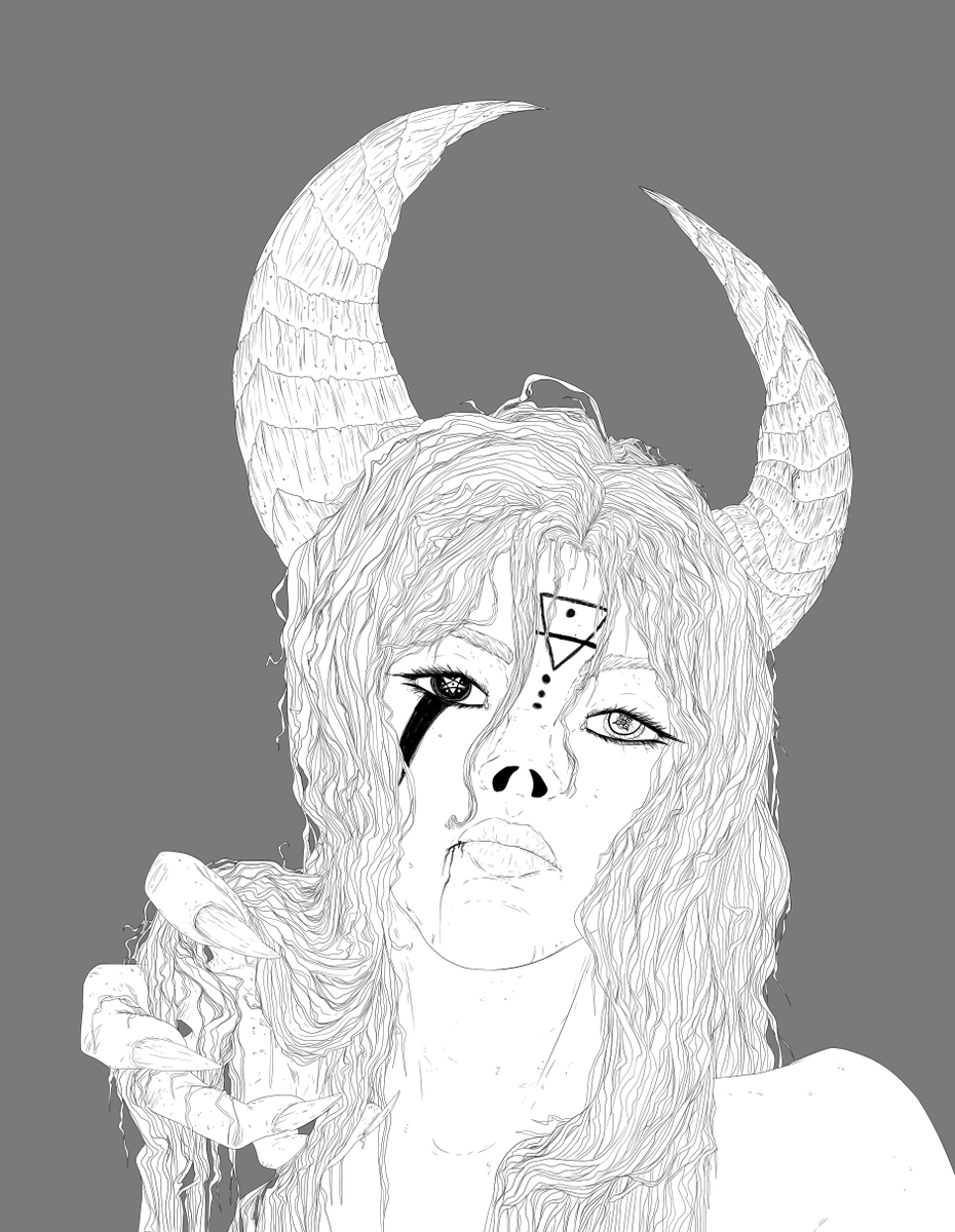 Metallicartist's tweet photo. inktober day 11 
#inktober #art #digital #spooky #monster https://t.co/MTSz7sSK5M