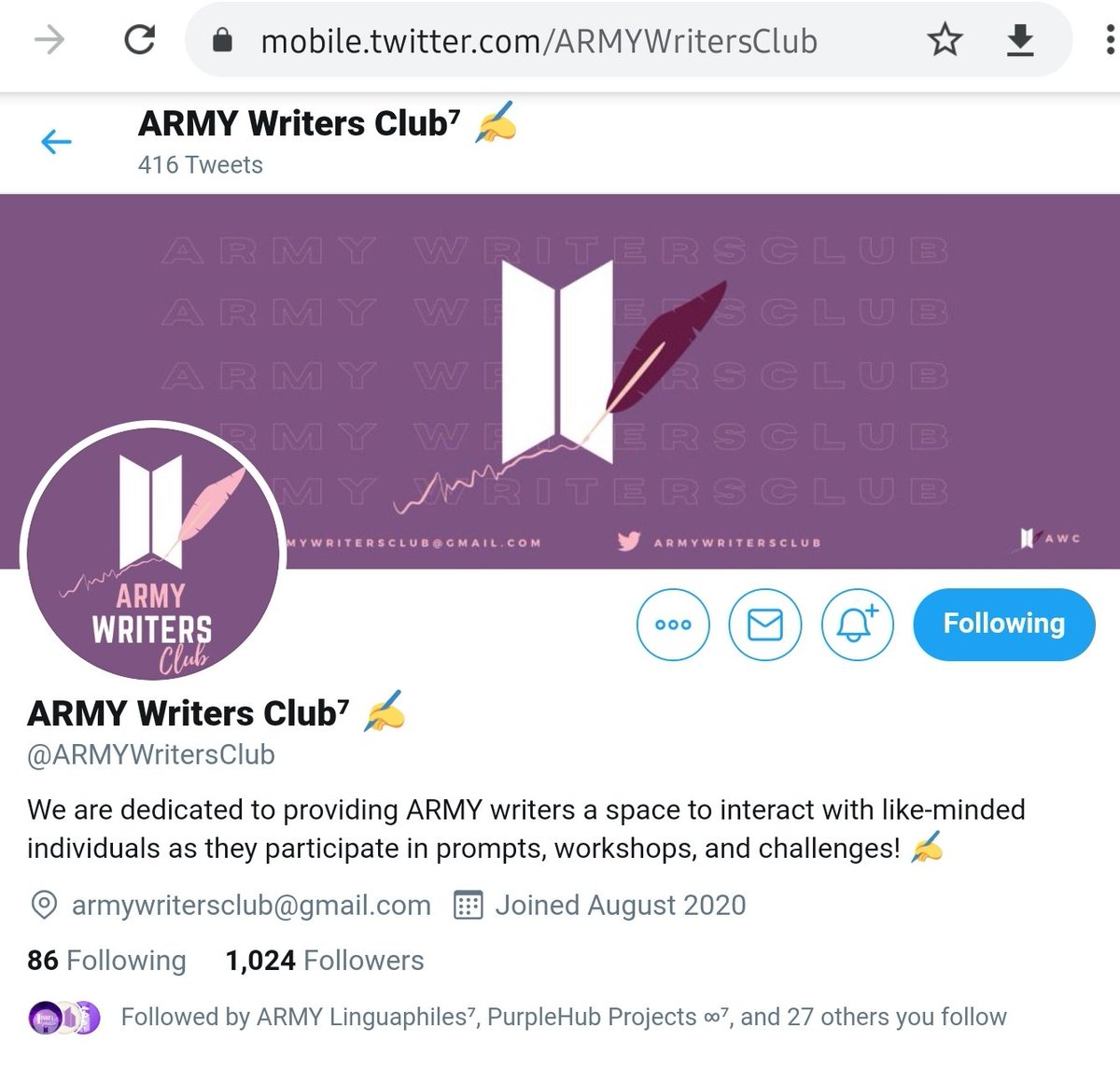 Want to practice the new language you just learned? -  @army_lingua Got the writing bug? -  @ARMYWritersClub What about a Music Magazine dedicated to BTS and ARMY? -  @Revolution_mag_Can't get enough of BTS content? -  @BorasaekVision  #BTSARMY  @BTS_twt