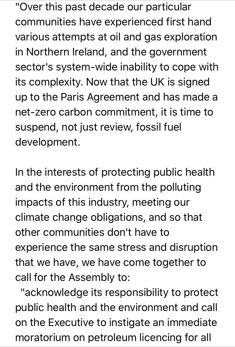 Jamiecm81's tweet photo. Fossil fuels cannot form any part of our future.There are thousands of peer reviewed studies highlighting threat of oil/gas industry. The science has spoken. Pla ask @DUPleader @duponline to support motion tomorrow to ban drilling. #signthepetition https://t.co/Fq7fGUza9B https://t.co/qeomjoi6uH