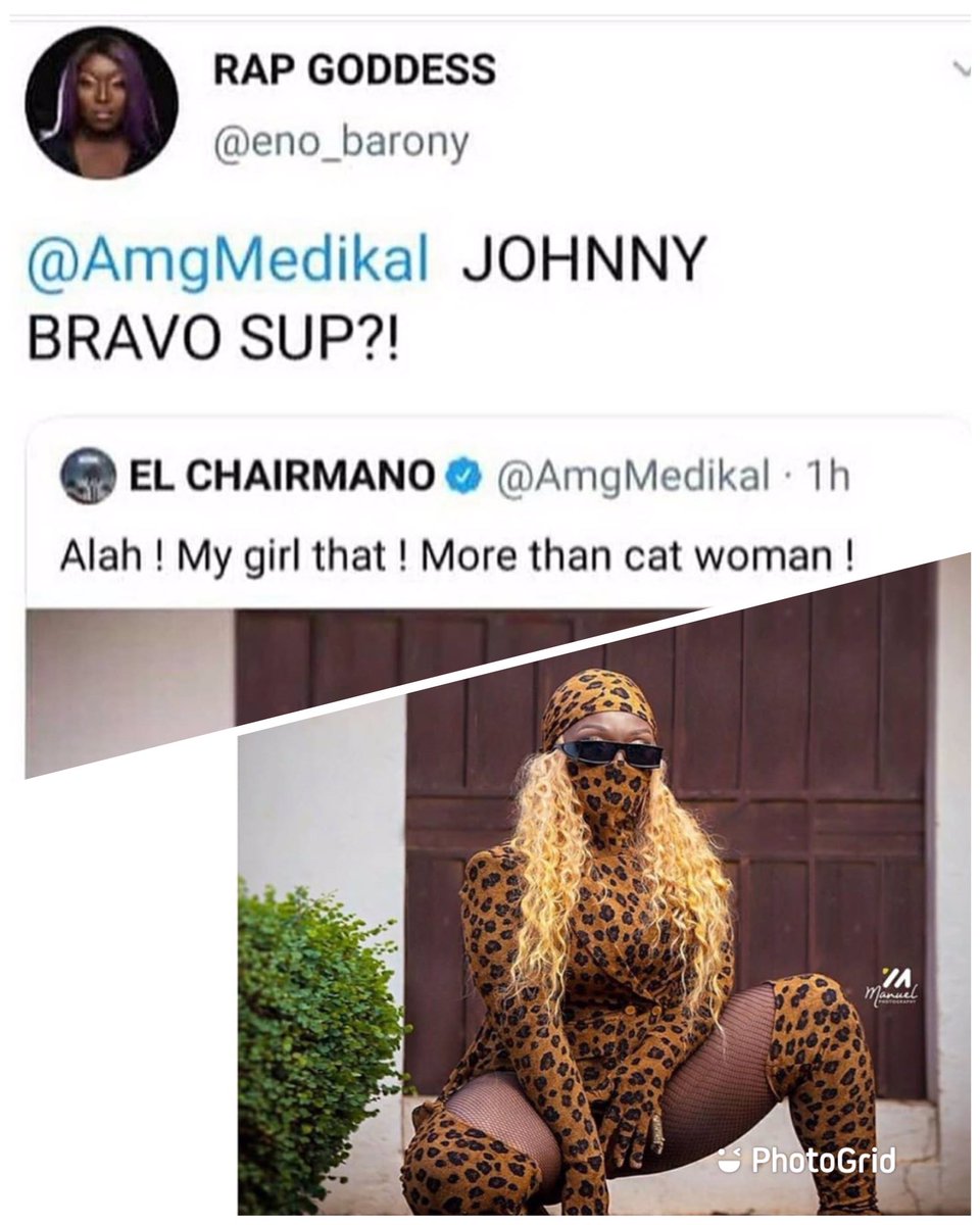 #BeefAlert : Johnny Bravo @AmgMedikal vs Cat Woman @enobarony