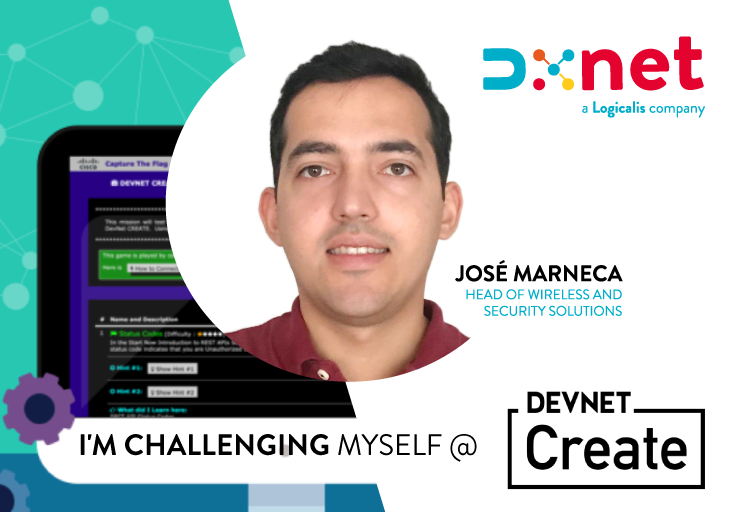 DXNet_'s tweet photo. Good luck to our Head of Wireless and Security Solutions!!!
At 9 pm Josรฉ Maria Marneca will challenge himself to Capture the Flag, in this game he will have to apply his programming skills and try to win in just 30 minutes! #Developer #DevNetCreate #dxnetspirit #dxnet #Logicalis https://t.co/56jRaKRcQk