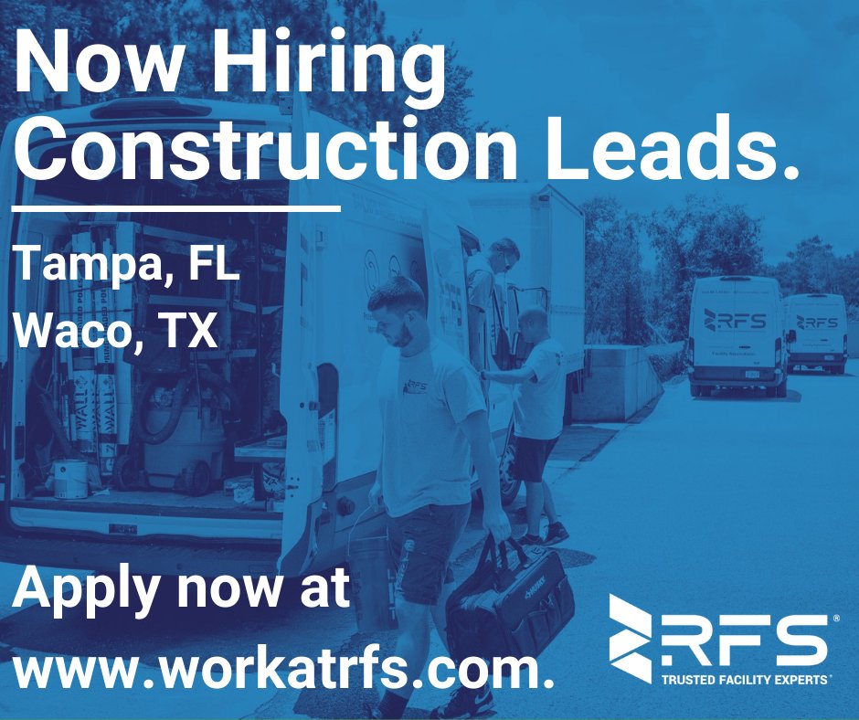 RFSrenovates's tweet photo. https://t.co/HacV1HTHCy
#nowhiring #facilities #committed #RFS #RFSrenovates #ReallyFamilyStrong #RFSFacilities #RFSConstruction #RFSOneCall https://t.co/bLo2GiSyts