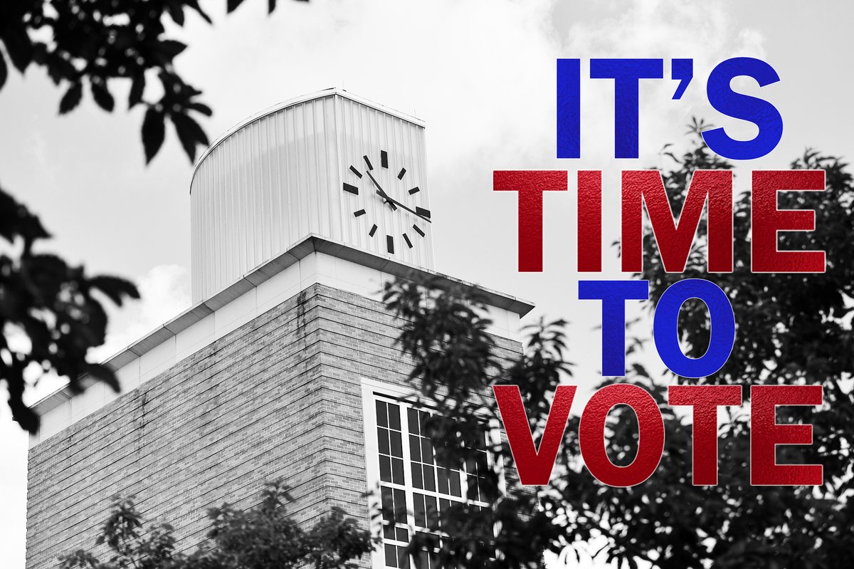Hey, Jacks! Early voting begins tomorrow, and anyone registered in Nacogdoches County may do so on campus. 
 
Mark your ballot anytime between 9 a.m. to 5 p.m. Monday through Friday in the student center. The last day for early voting is Oct. 30.
 
#VoteEarly #VotingMatters