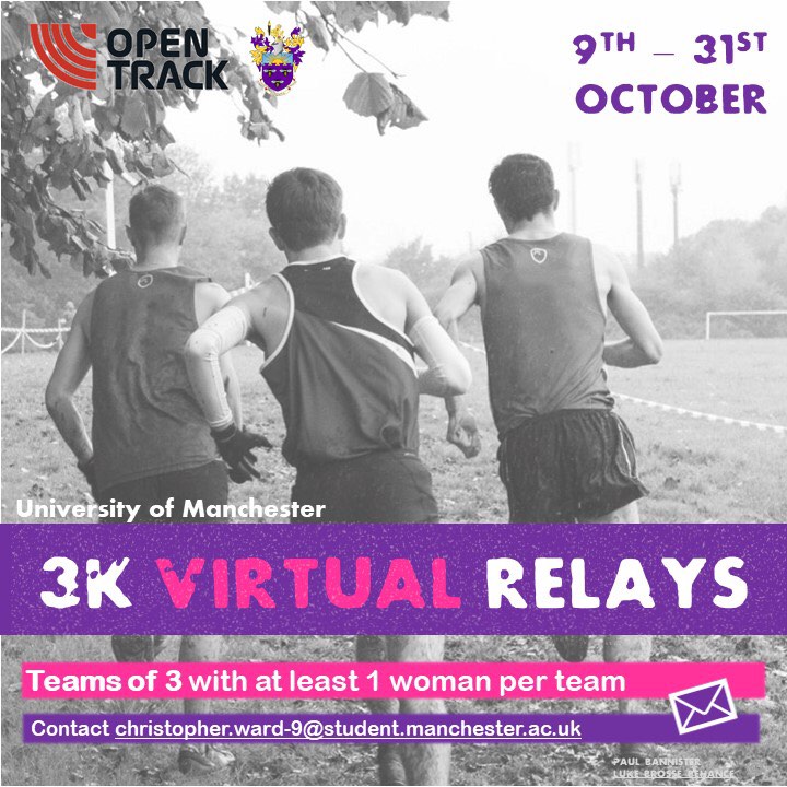 Excited to announce this years Manchester Relays! Sign ups and running is now live! Follow the link to sign up: data.opentrack.run/en-gb/x/2020/G…