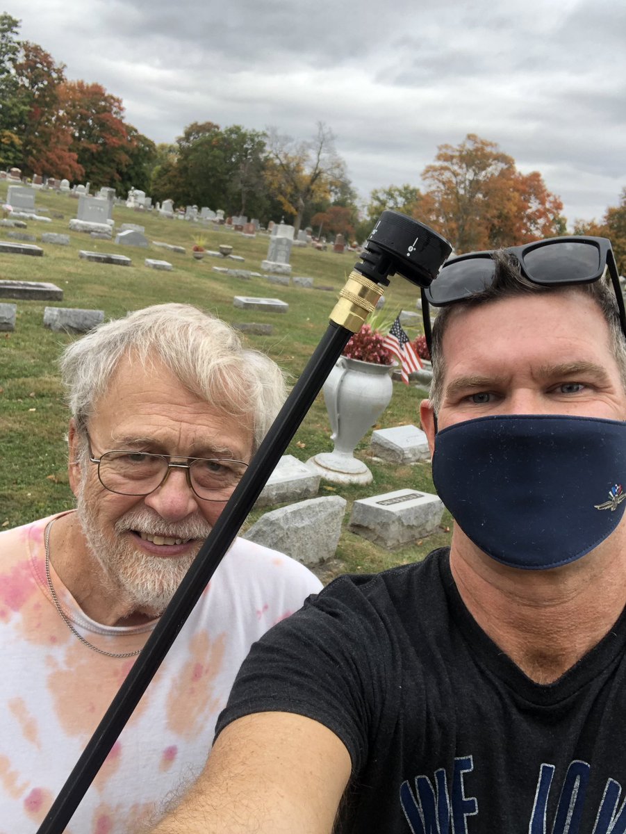 What started as two strangers near the resting place of a person they never met, ended as two guys befriending one another over a simple, common goal. I’m glad I made my detour. And, of you see Keith at IMs or Banker’s Life- be sure to tell him Hi. And thanks.