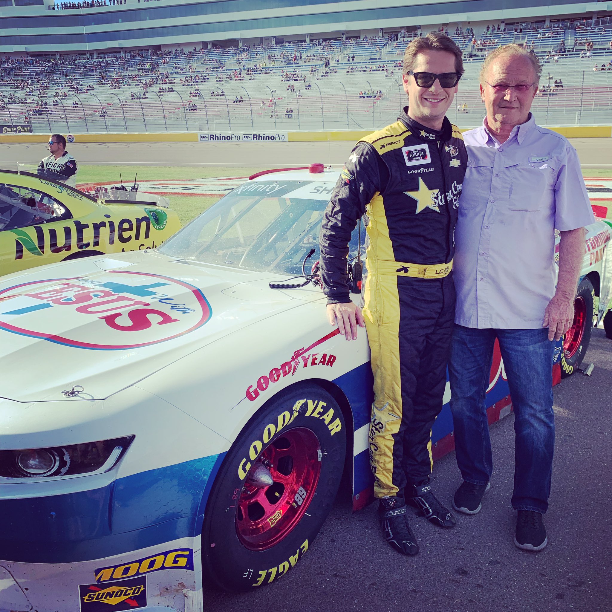 Today is Morgan Shepherd s birthday! to wish my boss a happy birthday 