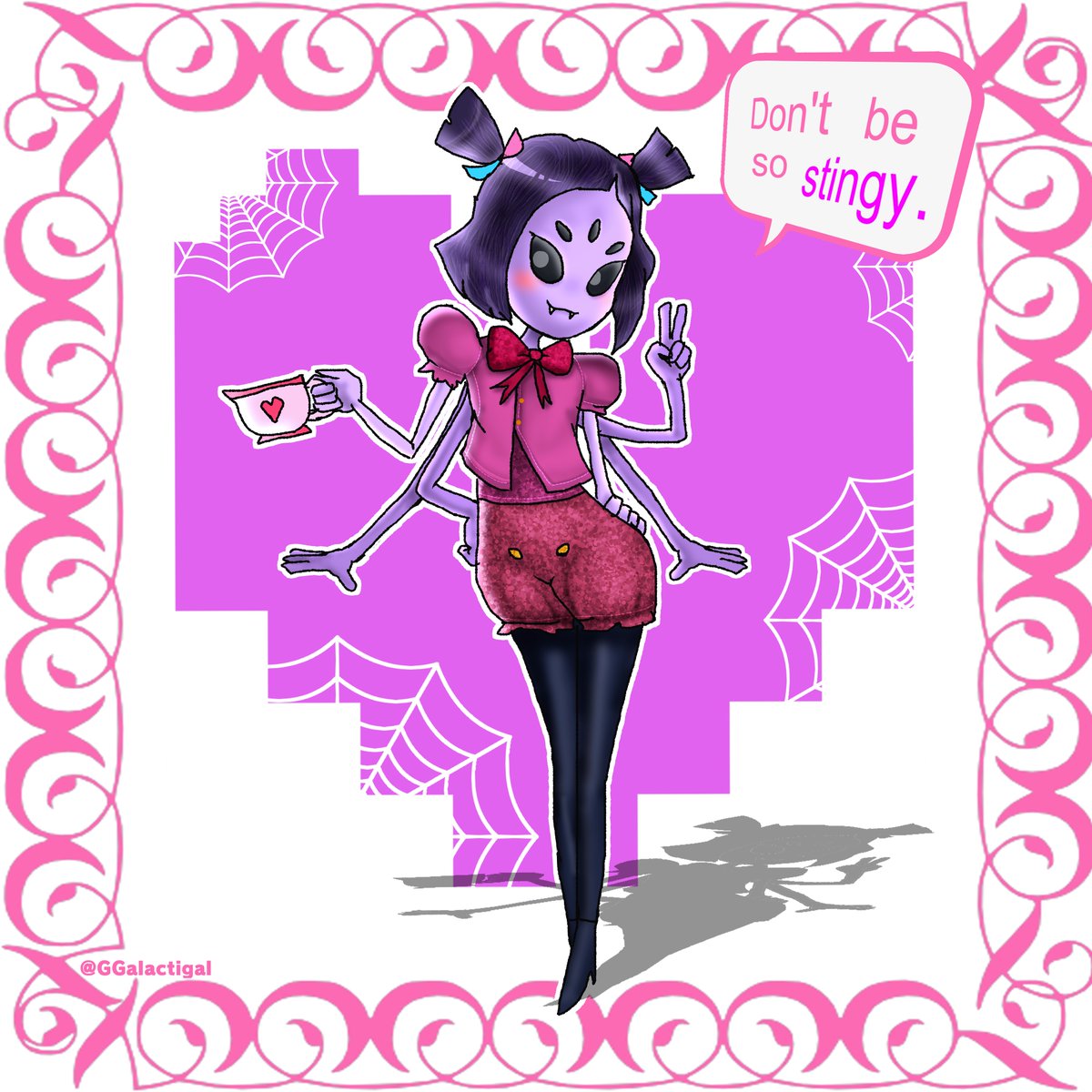 muffet doodle 