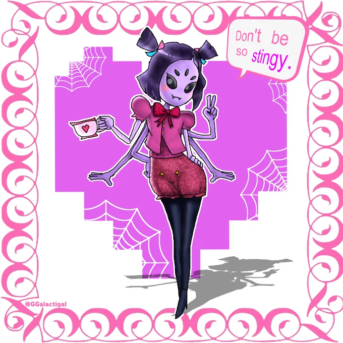 muffet doodle 