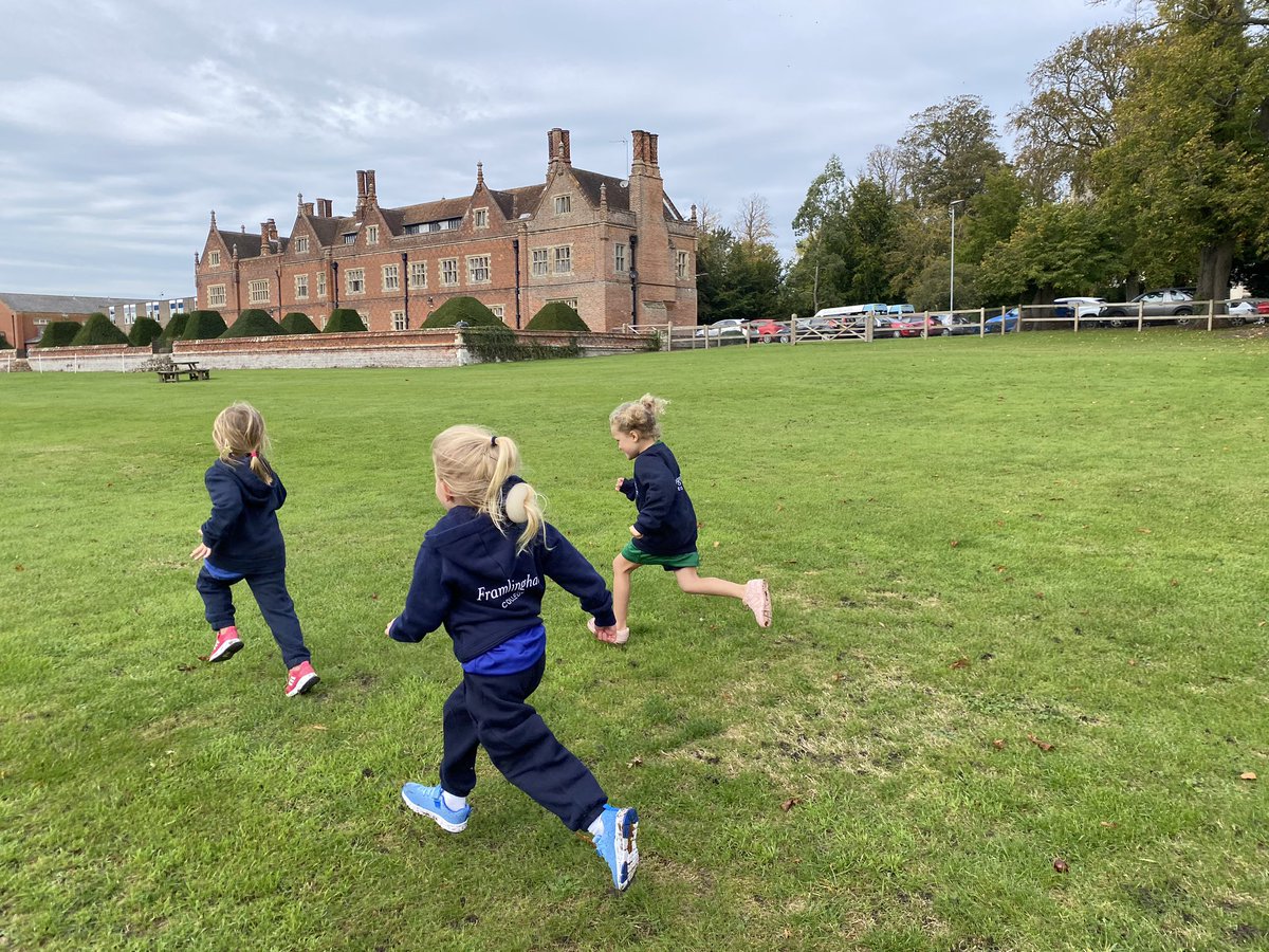 Reception children kicked started a week of running at the prep school. Pupils are being invited to enter the Suffolk schools’ virtual cross country event. For many, today, they set their first PBs <a href="/SuffolkSport/">SuffolkSport</a>