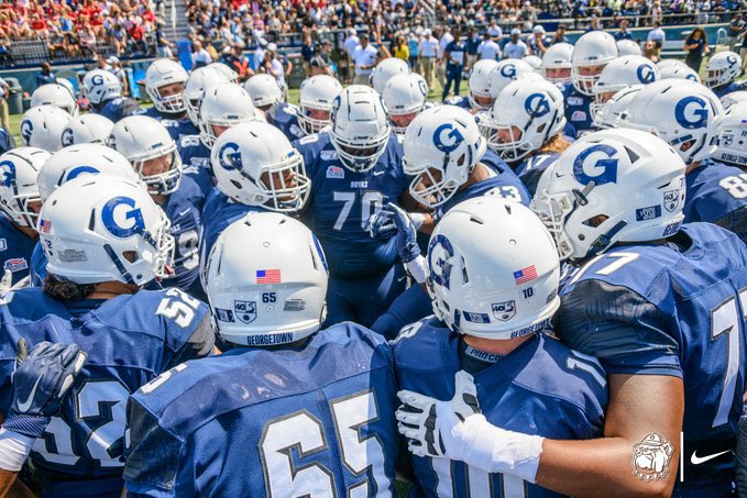 SpenceEmerson6's tweet photo. Extremely fortunate to be joining the Georgetown @HoyasFB staff. Excited to get to work and be apart of a great program. #DefendTheDistrict https://t.co/Qcqd2SKVro