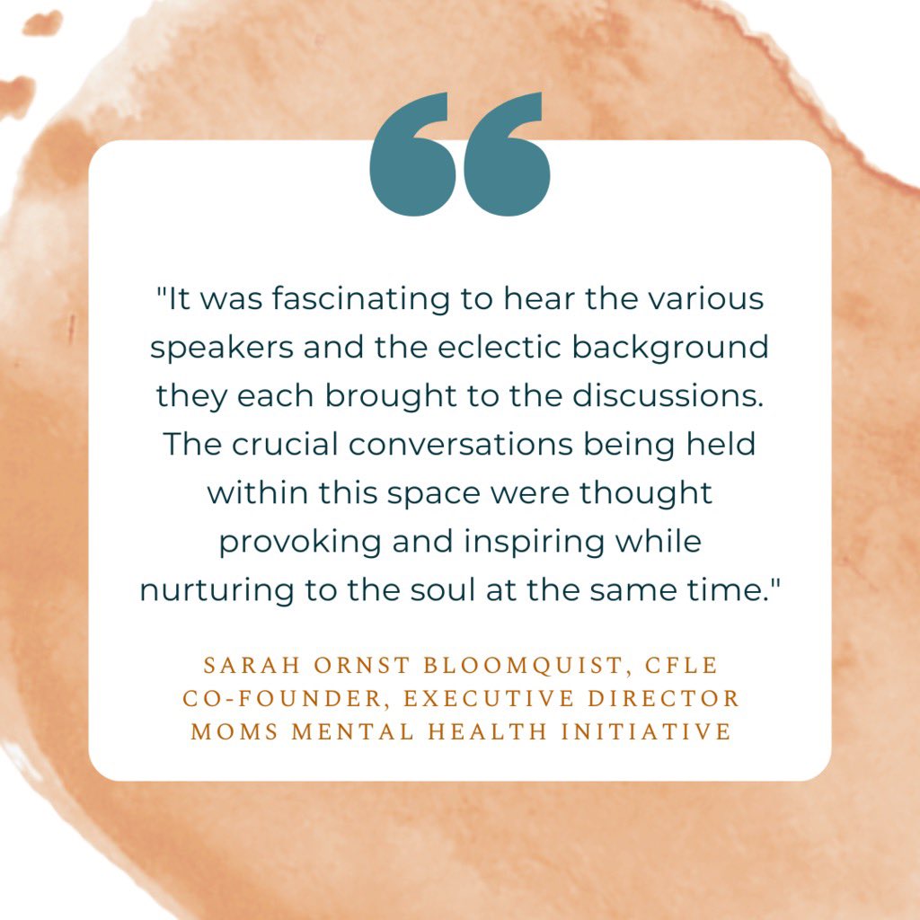 Last year's attendee Sarah Bloomquist of @mmhimkea shared with us a quote about her experience at the conference last year.
