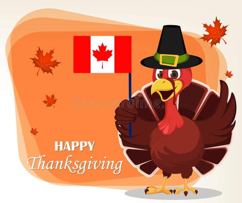 Happy Thanksgiving, my Canadian Friends!
Joyeux Thanksgiving, mes amis Canadiens!