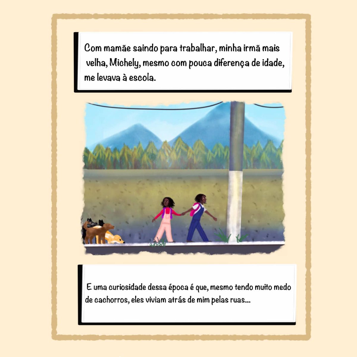 maiarafelicioo's tweet photo. Mais um episódio da minha história.
.
Conforme as necessidades da nossa família, eu e minha irmã éramos responsáveis uma pela outra enquanto nossos pais trabalhavam, mesmo com a pouca idade. 
.
#oPovoNoPoder #eleições2020  #MaiaraFelicio https://t.co/1SHHaeyVXO