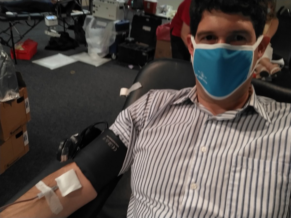 RedCrossTXGC's tweet image. Did you know only 3 out of every 100 people donate blood?
Well you are looking at one of them!
Alan Steinberg volunteers in the Greater Houston area and this is his first #RedCross blood donation.
Thanks Alan!
Help save a life, visit bddy.me/33OTDrr
#MissingTypes
