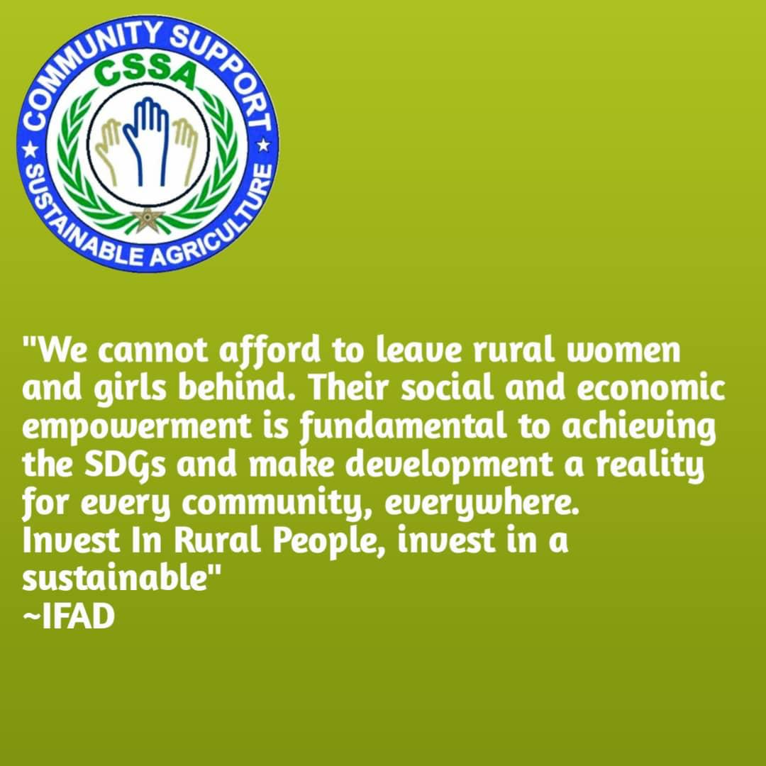 CSSA2019's tweet image. Sustainability requires collective efforts from all spheres of the society. In CSSA we are determine to inspire inclusive change in agriculture for positive developement.