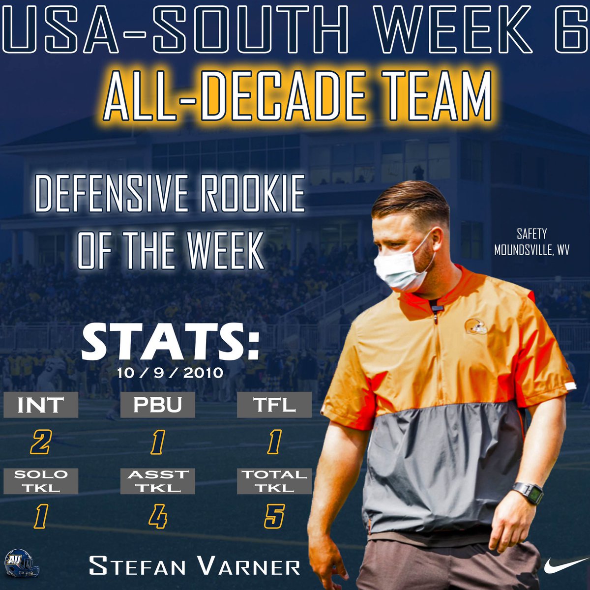 Big congrats to current <a href="/clevelandbrowns/">Cleveland Browns</a> athletic trainer and former player Stefan Varner on this accomplishment! Keep doing big things!
#TOGETHER