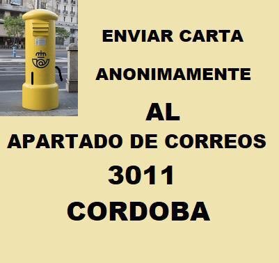APARTADO de Correos 3011 de Cordoba. Si RECUERDAS algún hecho o comentario. Tienes o recuerdas algun Whassap relacionado con PACO MOLINA #desaparecido en 07/2015 envialo urgente y ANONIMAMENTE al Apartado
#buscandoapacomolina