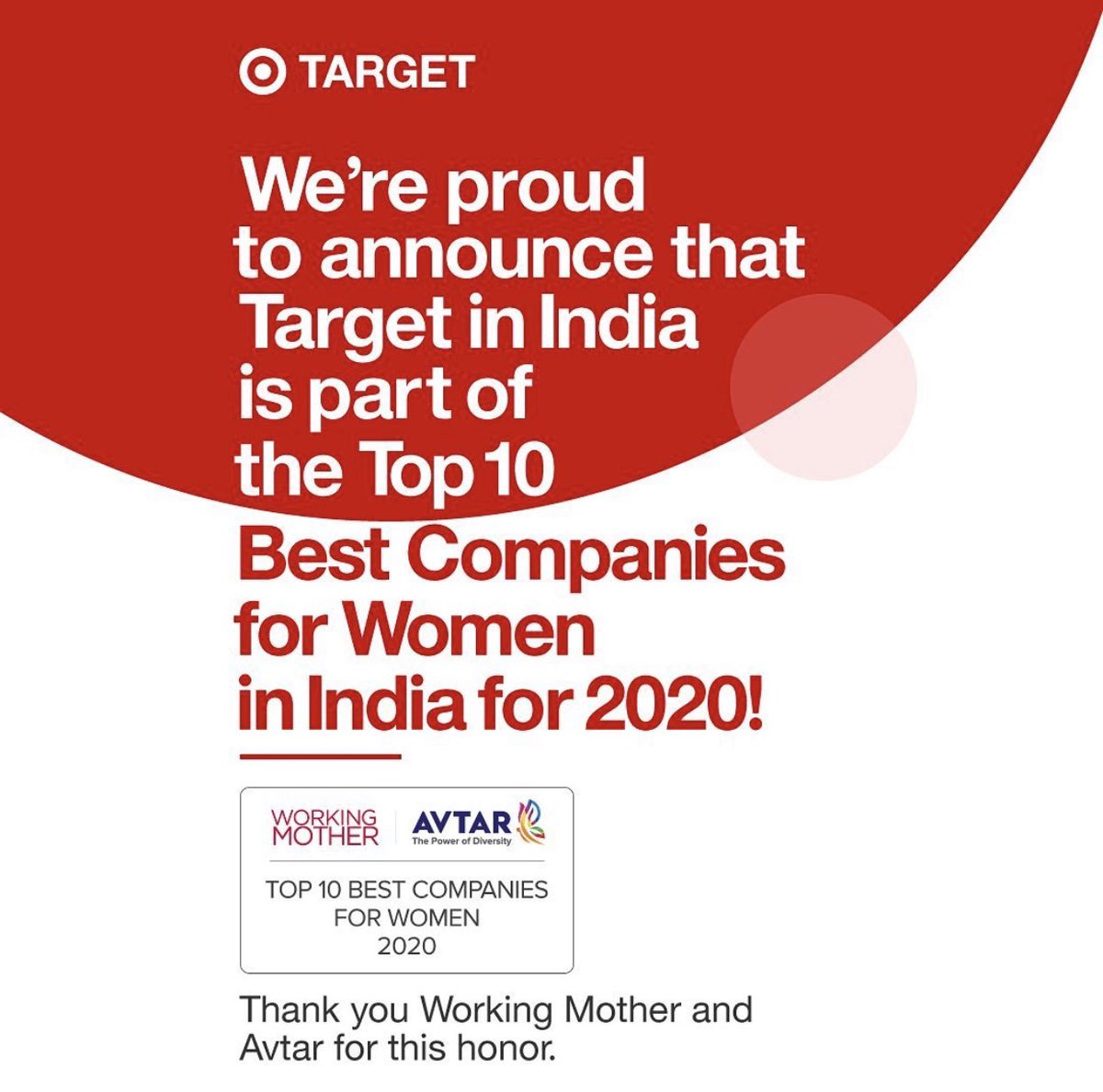 zameerubaber's tweet photo. Congrats to my friends at @Target on this news regarding #TargetIndia. I helped start Target’s Marketing and Digital teams in Bangalore and it’s great to see how all of this has evolved over the years. https://t.co/REn8D44JE3