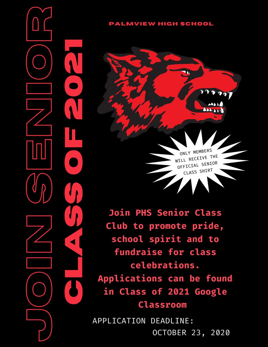 Attention Seniors!! More info about joining can be found in our Google Classroom