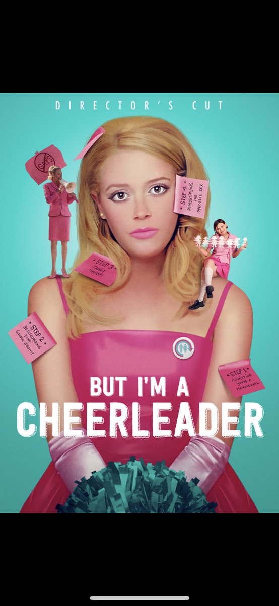 nlyonne's tweet image. Hello! To celebrate its 20th anniversary, I'm excited to let you all know that But I’m a Cheerleader: Director’s Cut will be on Apple TV and anywhere you can buy movies December 8th! #ButImACheerleader @AppleTV @BabbitJamie @cleaduvall @RuPaul @melanielynskey 🌈✨