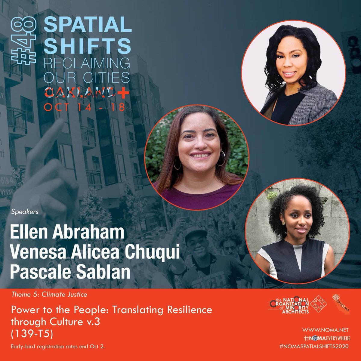 Skidmore, Owings & Merrill (@som_design) on Twitter photo This week we'll be with <a href="/NomaNational/">NOMA</a> in Oakland for "Spatial Shifts: Reclaiming Our Cities." Join us at a number of sessions with <a href="/tlhughes00/">Tiara Hughes</a> <a href="/DaneiCesario/">Danei Cesario, Architect</a> Adede Amenyah & Ellen Abraham: bit.ly/3iSIDO7
#Architecture #NOMA #NOMAEverywhere This week we'll be with <a href="/NomaNational/">NOMA</a> in Oakland for "Spatial Shifts: Reclaiming Our Cities." Join us at a number of sessions with <a href="/tlhughes00/">Tiara Hughes</a> <a href="/DaneiCesario/">Danei Cesario, Architect</a> Adede Amenyah & Ellen Abraham: bit.ly/3iSIDO7
#Architecture #NOMA #NOMAEverywhere