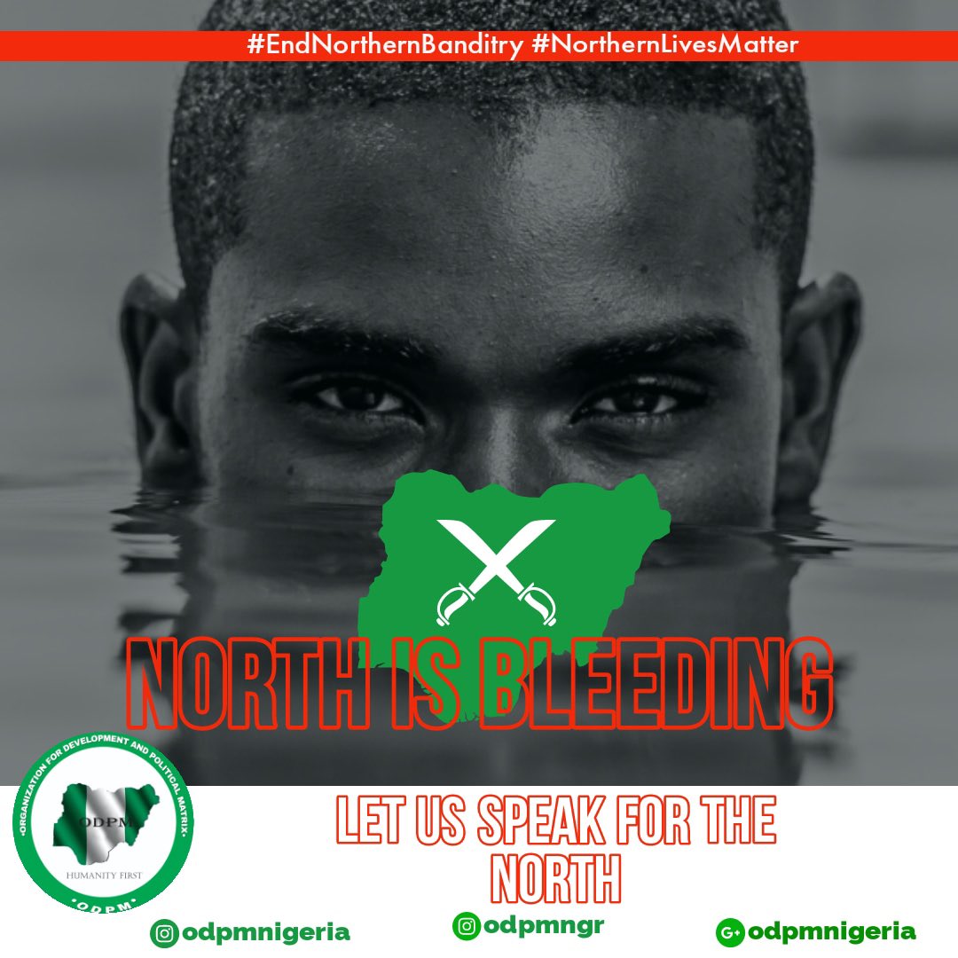 NorthAmbasador's tweet photo. Let's speak for the North.
We are tired of this bad governance
#Banditry most stopped in North
#armrobbery most stopped
#Bokoharam most stopped
#Kidnapping most stopped
#Killings most stopped
Northern lives matters😭💔
We are not slaves @MBuhari should know this!
Enough is enough https://t.co/OY8DeCT6KC