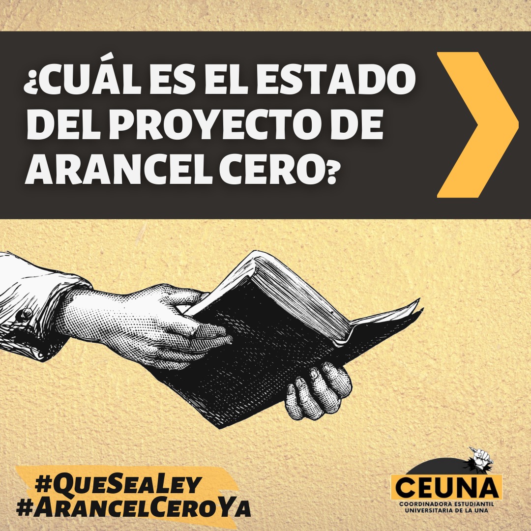 CEUNA_py's tweet photo. 🗣️ Exigimos la Promulgación y reglamentación INMEDIATA del Proyecto de Ley de #ArancelCero

👉 Te contamos el estado del Proyecto para #QueSeaLey

#ArancelCeroYA https://t.co/HfRjIMilf4
