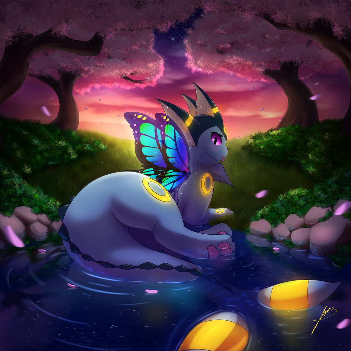 Such a beautiful Vaporeon for a wonderful person! I did this piece for a great artsy friend in need of happiness and I hope this little piece brightens your day!~ ^u^
This lovely Vap is named Lana and the one behind this character is <a href="/StarEvara/">StarEvara Co//ms Open, DM for info</a>! &gt;u&lt;