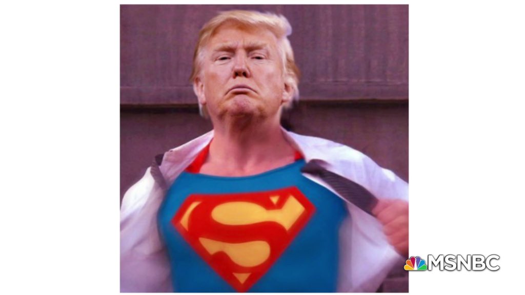The Beat With Ari Melber On Msnbc On Twitter Trump Wanted To Wear A Superman Costume As A Symbol Of Strength When He Left The Hospital According To The Nytimes Prompting