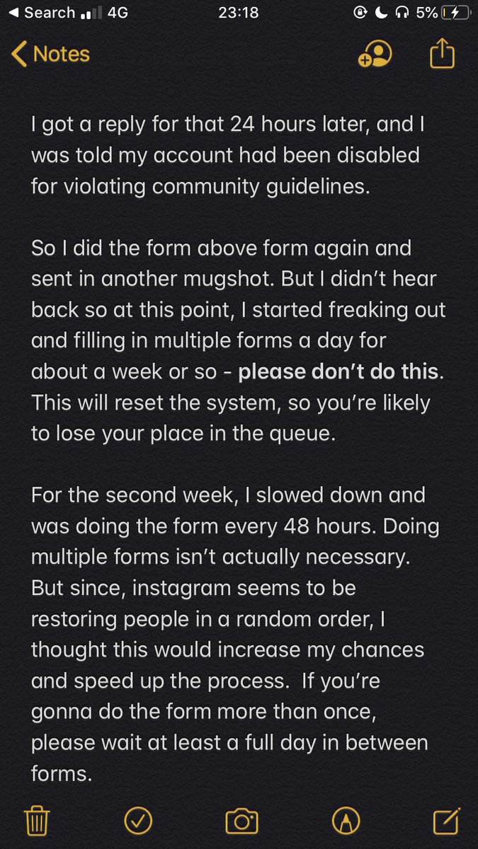 (PART 2) More on how I got my  @instagram restored  #instagramdisabledme  #instagramsupport  #instagramdown