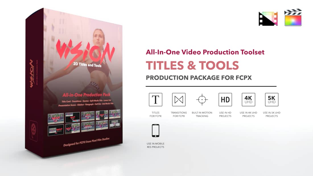 PixelFilmStudio's tweet image. 💃Vision - All-in-One Production Package for Final Cut Pro! ✨

store.pixelfilmstudios.com/product/vision/

#Vision #ProductionPackage #Plugin #Plugins #FinalCutPro #FCPX #FinalCutProX #FinalCutProPlugin #FCPXPlugin #FinalCutProPlugins #FCPXPlugins #VideoEditing #PixelFilmStudios