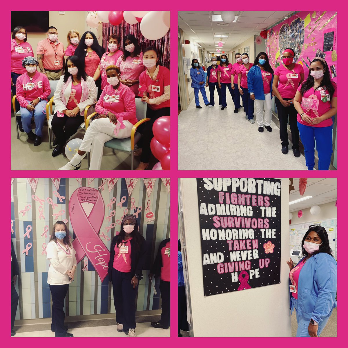 There’s nothing like the Power of Pink to raise awareness as we continue to make strides against breast cancer. #PinkOctober #BreastCancerAwarenessMonth