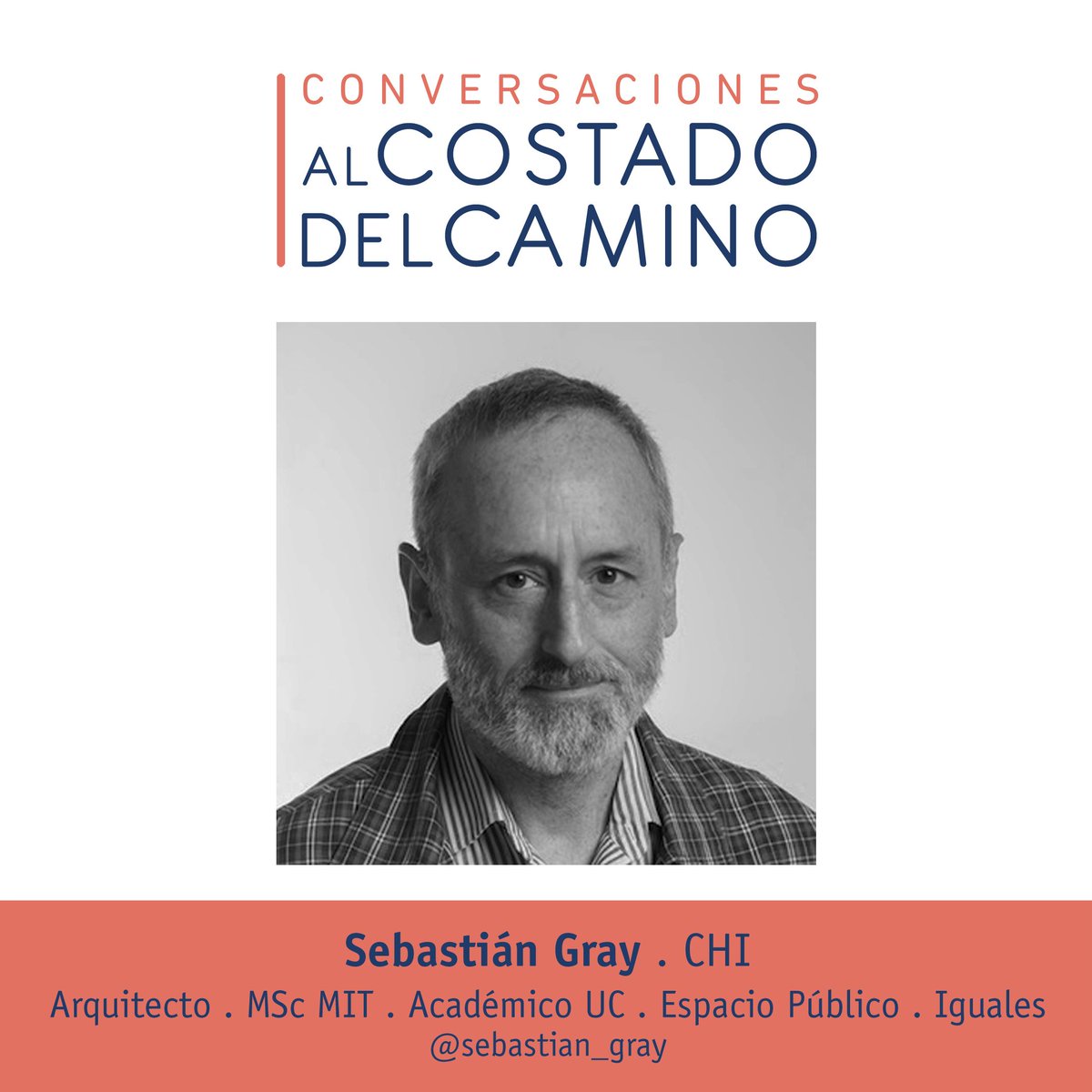 Jueves 15, a partir de las 19:15hs vía Youtube y Spotify, el capítulo 8 de Conversaciones al Costado del Camino. Entrevista con nuestro querido Sebastián Gray <a href="/sebastian_gray/">Sebastián Gray</a> 
Todas y todos invitados!