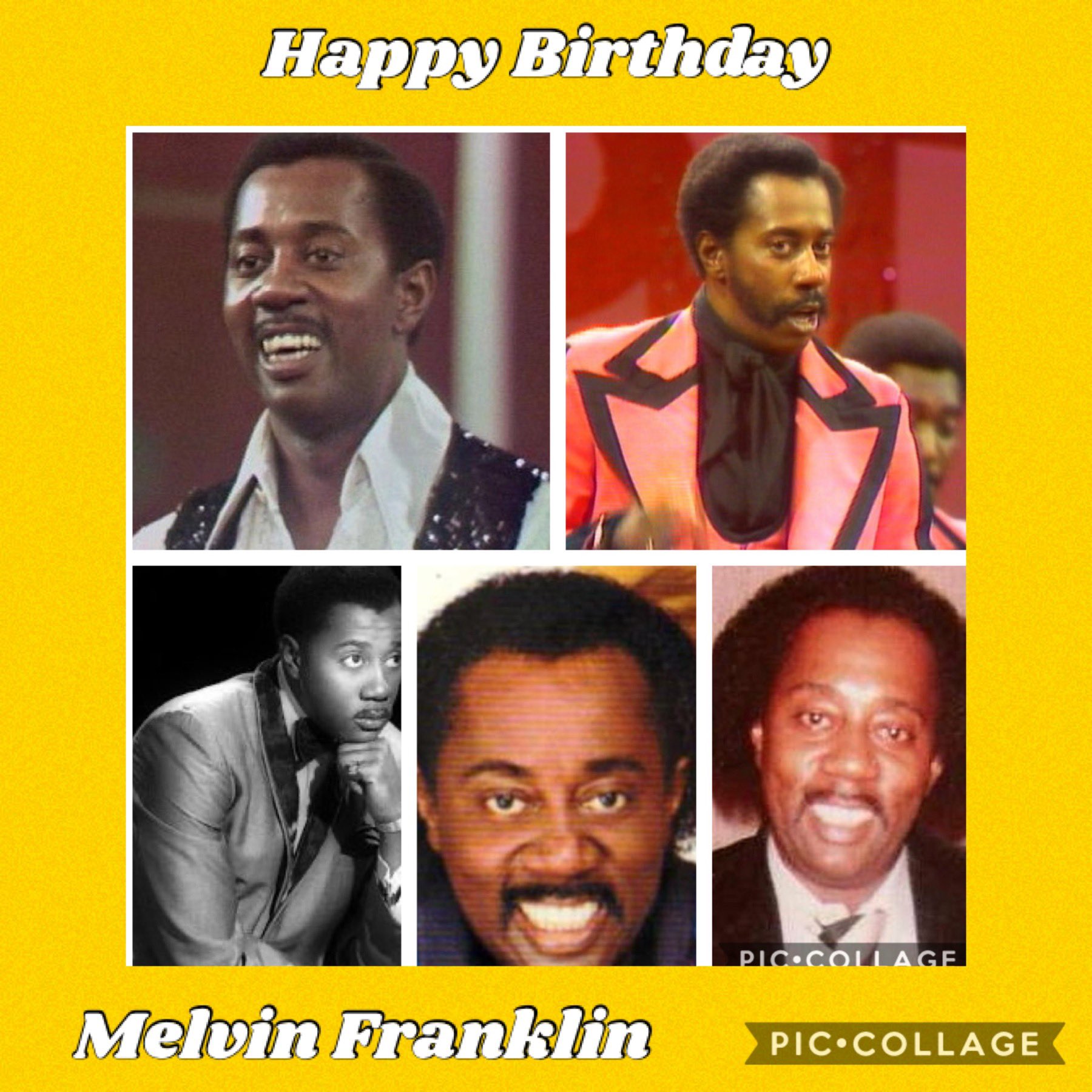 Happy Birthday in Heaven Melvin Franklin          