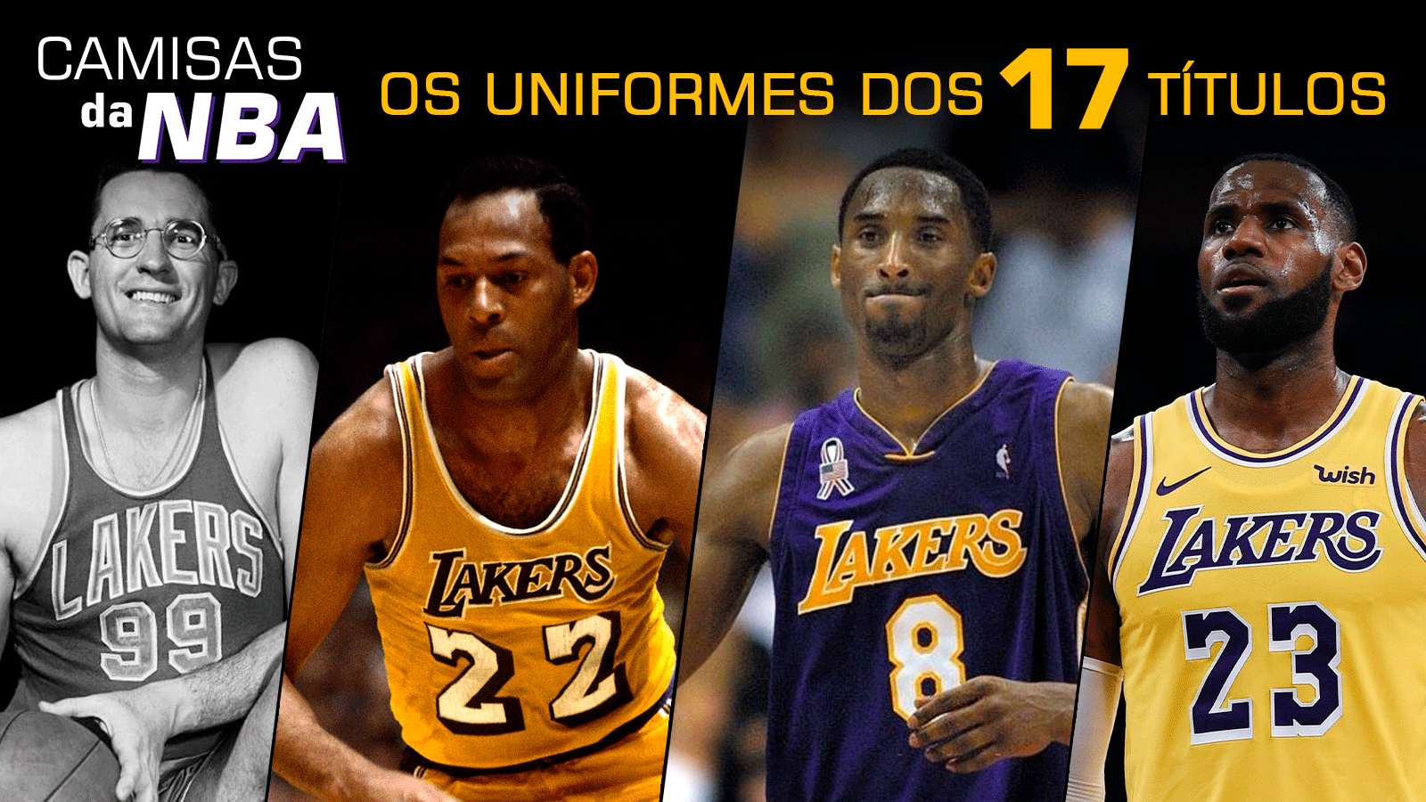 Lakers usarão uniforme que homenageia Kobe em jogo que pode dar o