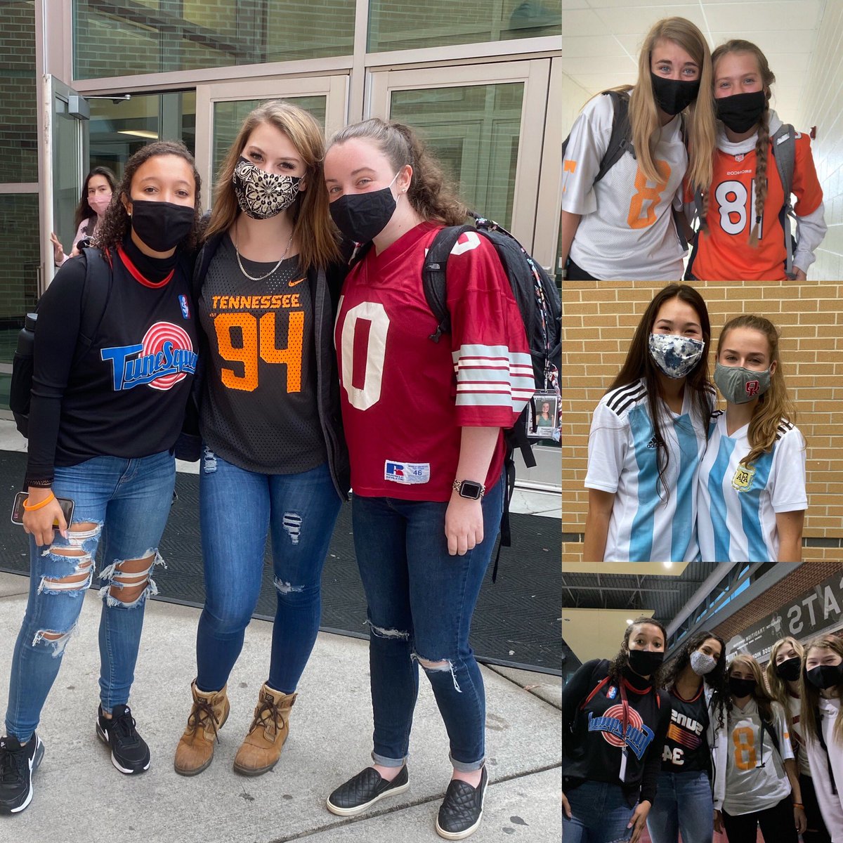 Homecoming week looks a little different this year, but we are still excited to show our school spirit on Jersey Day! 🐾 #hoco2020 #rwr <a href="/Orhs_stuco/">Oak Ridge Student Council</a>
