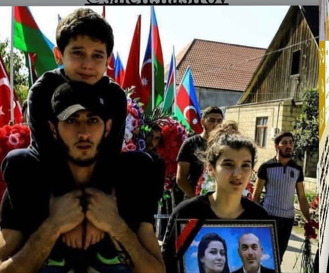 RaInMan57773622's tweet photo. These 3 kids were orphaned after terroristic  attack by Armenia on Sunday October 11th to Ganja city which is not frontline region of Azerbaijan
#StopArmenianTerrorism 
#StopArmenianAggression 
 #stoparmenianaggressiononcivilians 
@BBCWorld @BBCBreaking @cnni @cnnbrk @guardian https://t.co/VHkYJ6AUoI